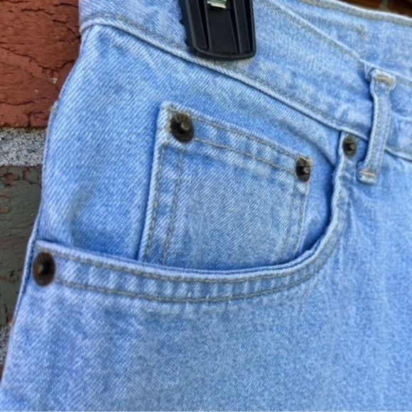 👖 Vintage bill blass Perfect Fit Blue Mom Crops/Capri Pants - Picture 3 of 8